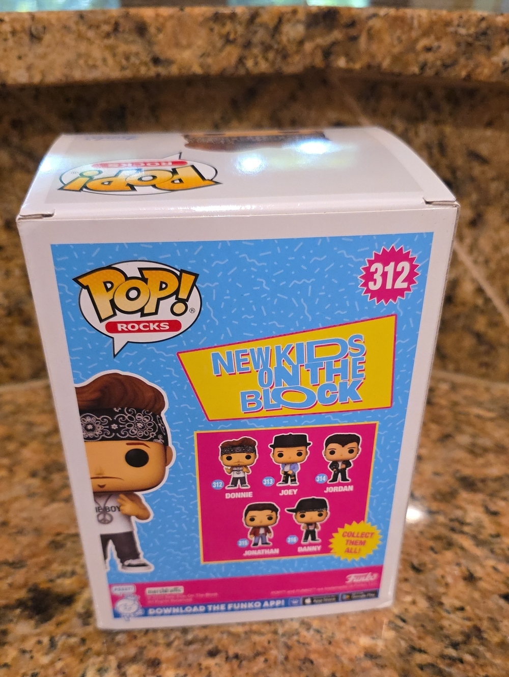 Funko Pop Rocks NKOTB Donnie #312 - Picture 4 of 5